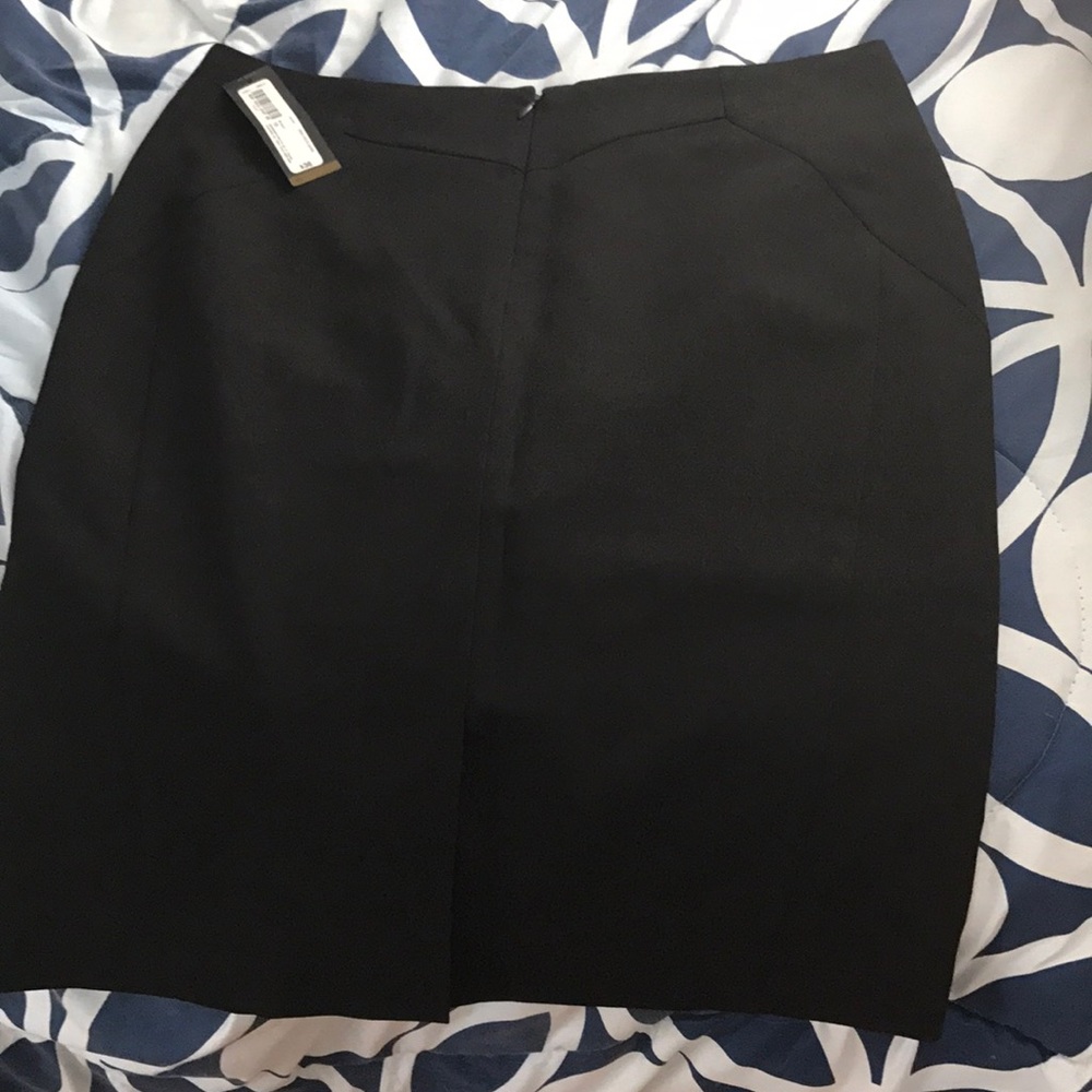 Black Worthington Pencil Skirt